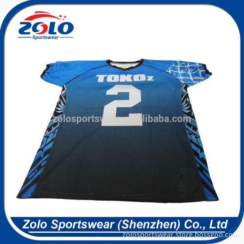 Cool dry custom sublimation kids football jerseys
